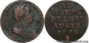 R6766 Belgium Austrian Netherlands 1 Liard Maria Theresa 1778 Brussels ->M offer