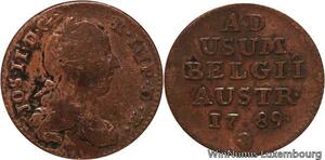 R6775 Belgium Austrian Netherlands 1 Liard Joseph II 1789 Brussels -> Make offer