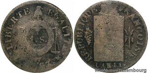 R6807 Rare Convention 1 Sol aux balances an II 1793 W. Arras -> Make offer