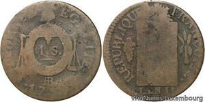 R6814 Convention 1 Sol aux balances an II 1793 BB Strasbourg -> Make offer