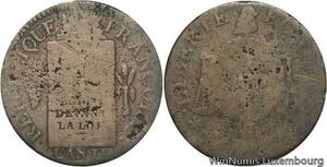 R6815 Convention 1 Sol aux balances an II 1793 BB Strasbourg -> Make offer