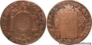 R6816 Convention 1 Sol aux balances an II 1793 L Bayonne -> Make offer