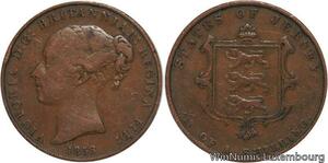 R6844 Jersey 1/13 Shilling Victoria 1858 -> Make offer