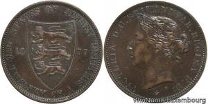 R6848 Jersey 1/12 Shilling Victoria 1877 H Heaton -> Make offer