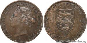 R6849 Jersey 1/12 Shilling Victoria 1888 -> Make offer