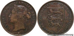 R6857 Jersey 1/12 Shilling Victoria 1881 -> Make offer
