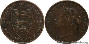 R6860 Jersey 1/12 Shilling Victoria 1894 -> Make offer
