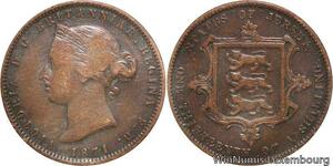 R6861 Jersey 1/13 Shilling Victoria 1871 -> Make offer