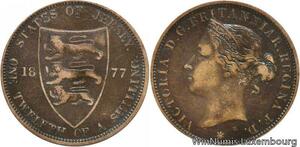 R6867 Jersey 1/12 Shilling Victoria 1877 H Heaton -> Make offer