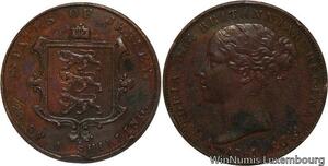 R6883 Jersey 1/26 Shilling Victoria 1861 -> Make offer