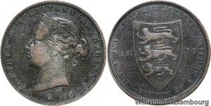 R6890 Jersey 1/24 Shilling Victoria 1877 -> Make offer