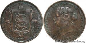 R6891 Jersey 1/26 Shilling Victoria 1870 -> Make offer