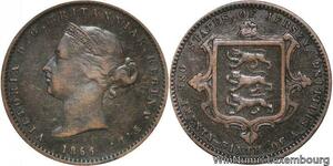 R6893 Jersey 1/26 Shilling Victoria 1865 -> Make offer