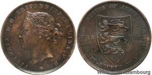 R6896 Jersey 1/24 Shilling Victoria 1888 -> Make offer
