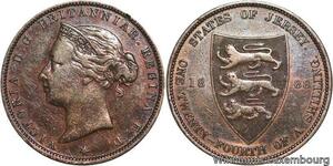 R6901 Jersey 1/24 Shilling Victoria 1888 -> Make offer