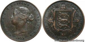 R6905 Jersey 1/26 Shilling Victoria 1871 -> Make offer