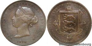 R6911 Jersey 1/26 Shilling Victoria 1870 -> Make offer