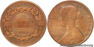 R6940 Canada Nova Scotia 1 Cent Victoria 1861 -> Make offer