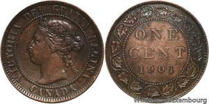 R6944 Canada One Cent Victoria 1901 -> Make offer