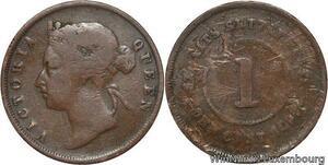 R6960 Malaysia Straits Settlements One Cent Victoria 1897 -> Make offer