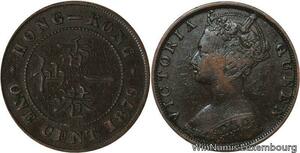 R6999 China Hong Kong One Cent Victoria 1879 -> Make offer