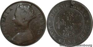 R7007 China Hong Kong One Cent Victoria 1865 -> Make offer