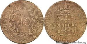 R7026 Portugal 40 Reis Miguel I 1831 -> Make offer