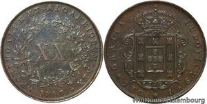 R7027 Portugal 20 Reis Luiz I 1867 -> Make offer