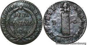 R7057 Haiti 2 Centimes 1830 an 27 -> Make offer