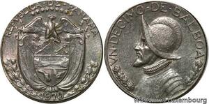 R7099 Panama Decimo 1/10 Balboa 1970 AU -> Make offer