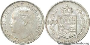 R7130 Romania 100 Lei Carol II 1936 AU -> Make offer