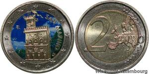 R7143 San Marino 2 Euros Palazzo Pubblico 2013 Colorful UNC -> Make offer