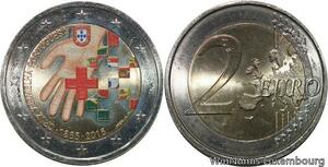R7150 Portugal 2 Euros 150th Anniversary Red Cross 2015 Colorful UNC --> M offer