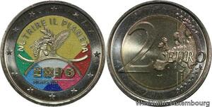 R7158 Italy 2 Euros Expo Universelle Milano 2015 Colorful UNC -> Make offer