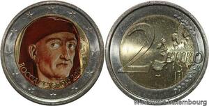 R7162 Italy 2 Euros 700th Birthday Boccaccio 2013 Colorful UNC -> Make offer