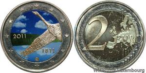 R7180 Finland 2 Euros 200 Years National Bank 2011 Colorful UNC -> Make offer