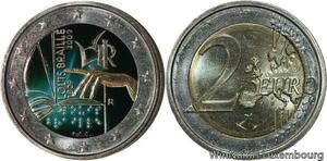 R7181 Italy 2 Euros 200th Birthday Louis Braille 2009 Colorful UNC -> Make offer