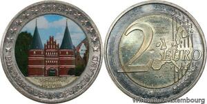 R7183 Germany 2 Euros State of Schleswig-Holstein 2006 Colorful UNC ->Make offer