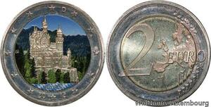 R7185 Germany 2 Euros State of Bavaria 2012 Colorful UNC -> Make offer