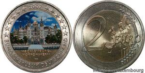 R7189 Germany 2 Euros State of Mecklenburg-Vorpommern 2007 Colorful UNC ->Offer