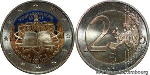 R7209 Netherlands 2 Euros 50th Anniversary Treaty of Rome 2007 Colorful UNC
