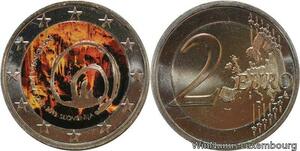 R7218 Slovenia 2 Euros 800th Anniversary Visit Postojna Cave 2013 Colorful UNC