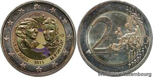 R7221 Belgium 2 Euros Women's Day Van Diest Popelin 2011 Colorful UNC -> M offer