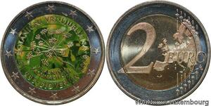 R7228 Slovenia 2 Euros 200th Years Ljubljana Botanical Garden 2010 Colorful UNC