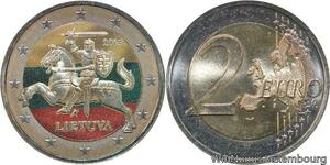 R7232 Lithuania 2 Euros Knight Vytis 2015 Colorful UNC -> Make offer