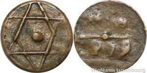 R7342 Inedit Morocco 1 Falus Sidi Mohammed IV Salomon AH 1279 1863 Tetuan >Offer