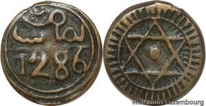 R7354 Morocco 4 Falus Sidi Mohammed IV Salomon AH 1286 1870 Marrakesh ->M offer