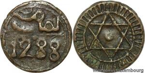 R7358 Morocco 4 Falus Sidi Mohammed IV Salomon AH 1288 1871 Marrakesh ->M offer