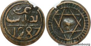 R7362 Morocco 4 Falus Sidi Mohammed IV Salomon AH 1287 1870 Marrakesh ->M offer