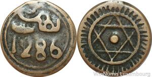 R7382 Morocco 4 Falus Sidi Mohammed IV Salomon AH 1286 1870 Fez -> Make offer